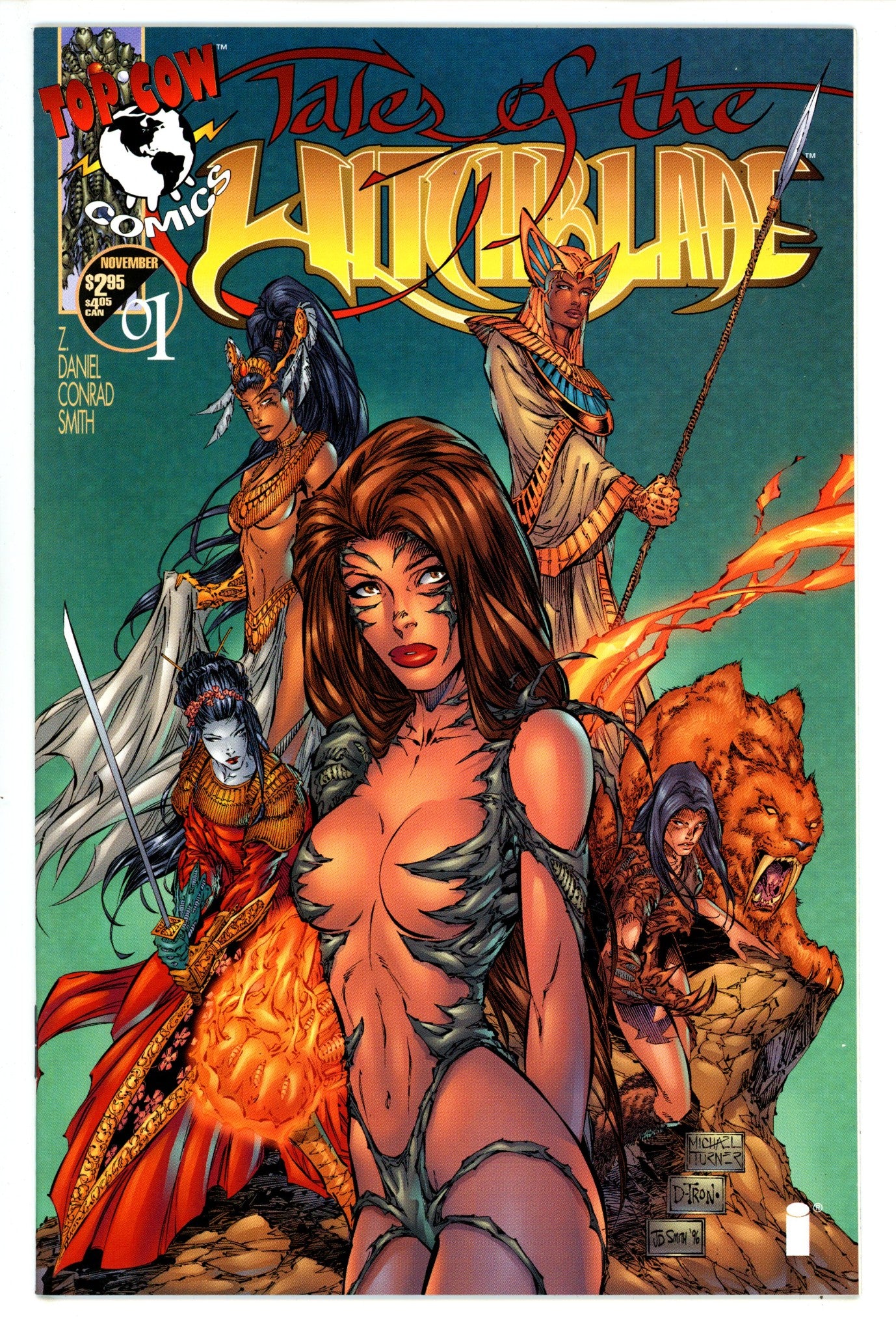 Tales of the Witchblade 1 Turner Variant (1996)