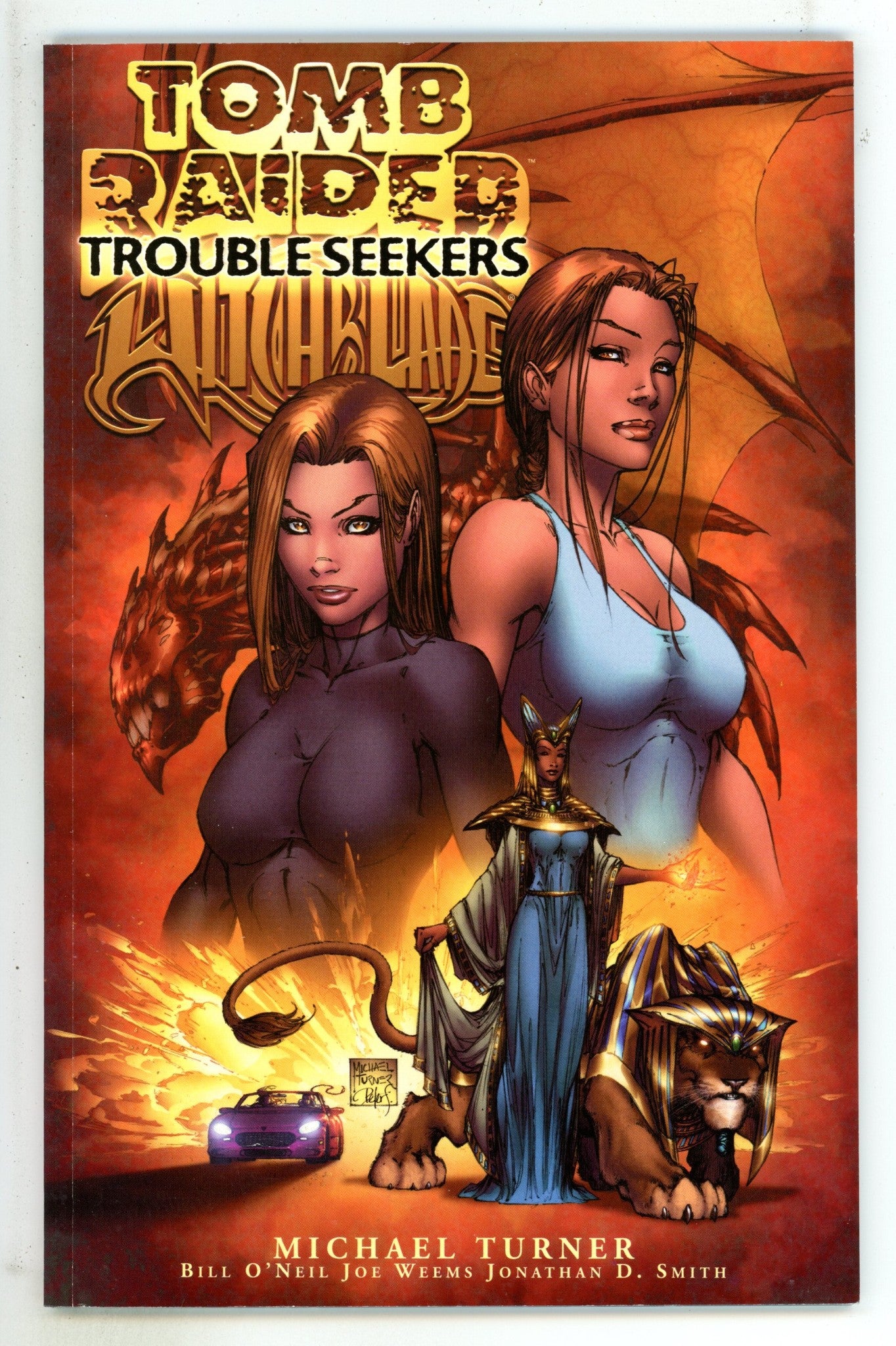 Tomb Raider Witchblade: Trouble Seekers TPB     Mid Grade   (2002)       