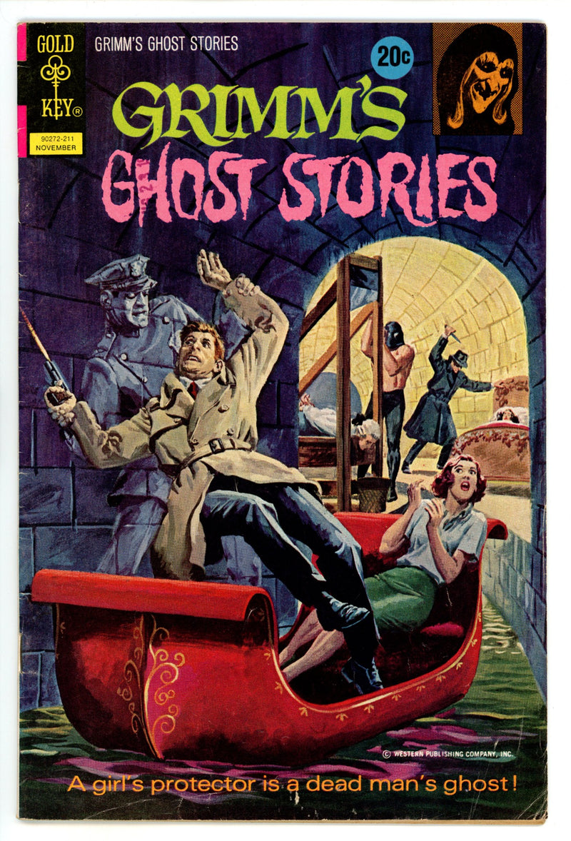 Grimm's Ghost Stories 6 VG+ (4.5) 20c Variant (1972) 