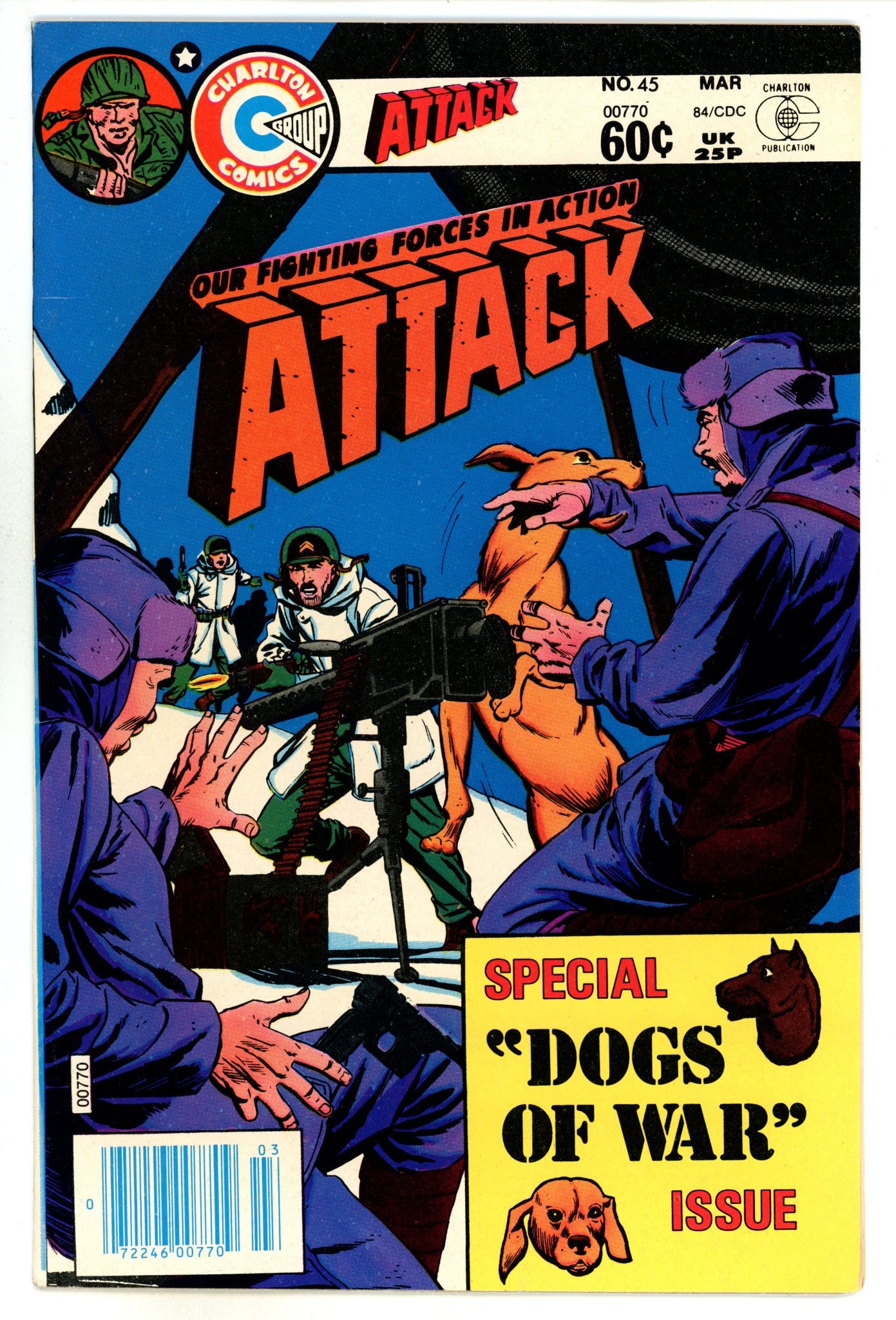 Attack 45 FN/VF (7.0) (1984) 