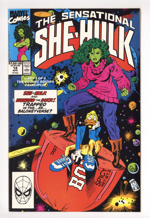 The Sensational She-Hulk Vol 1 14 High Grade (1990)