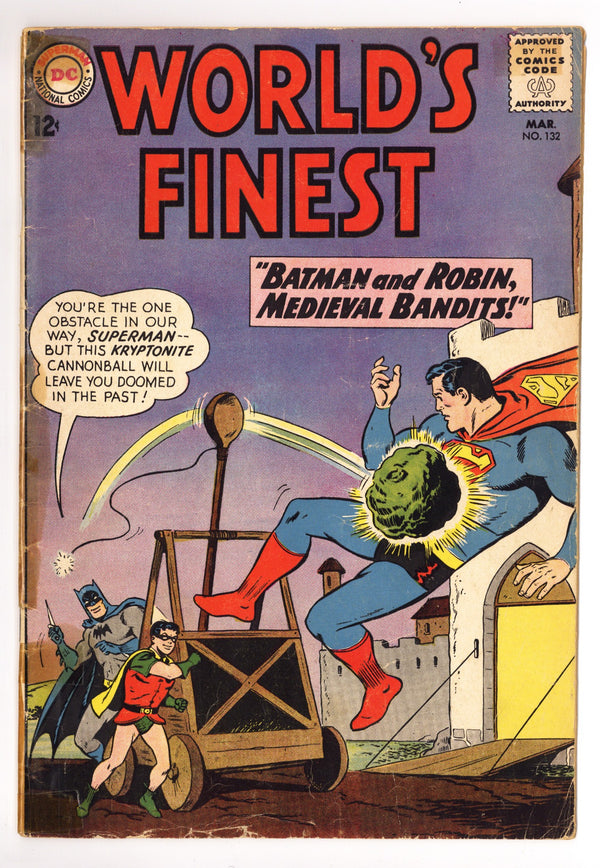 World's Finest Comics 132 GD+ (2.5) (1963)