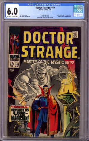 Doctor Strange Vol 1 169 CGC 6.0 (FN) (1968)