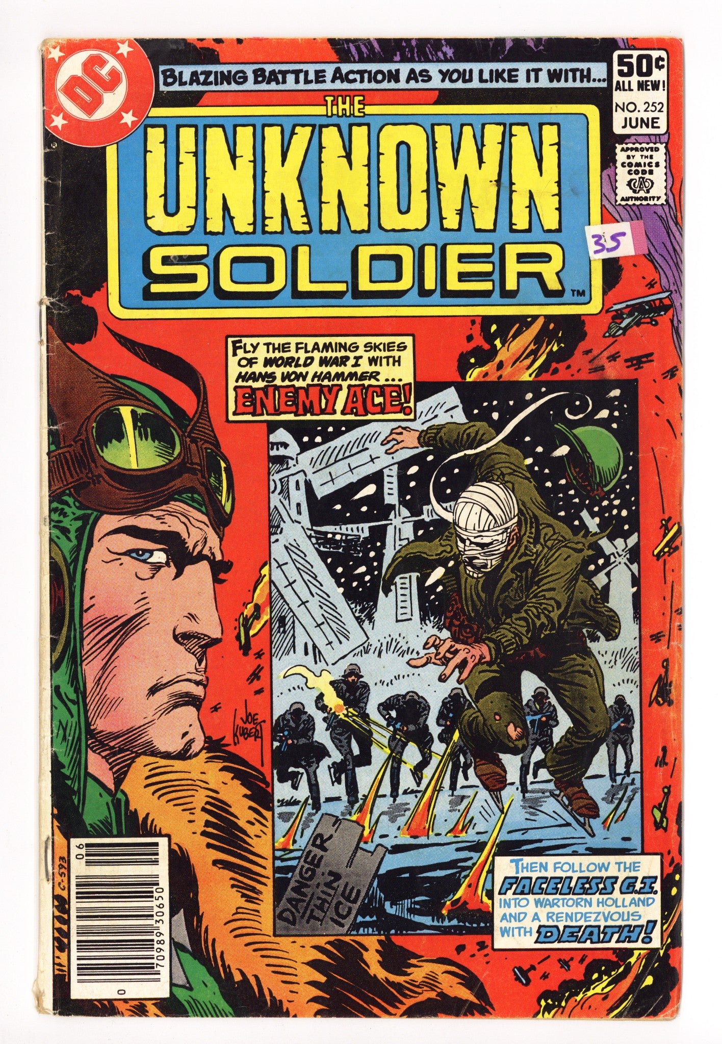 Unknown Soldier Vol 1 252 Very Low Grade (1981) Newsstand 