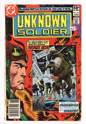 Unknown Soldier Vol 1 252 Very Low Grade (1981) Newsstand