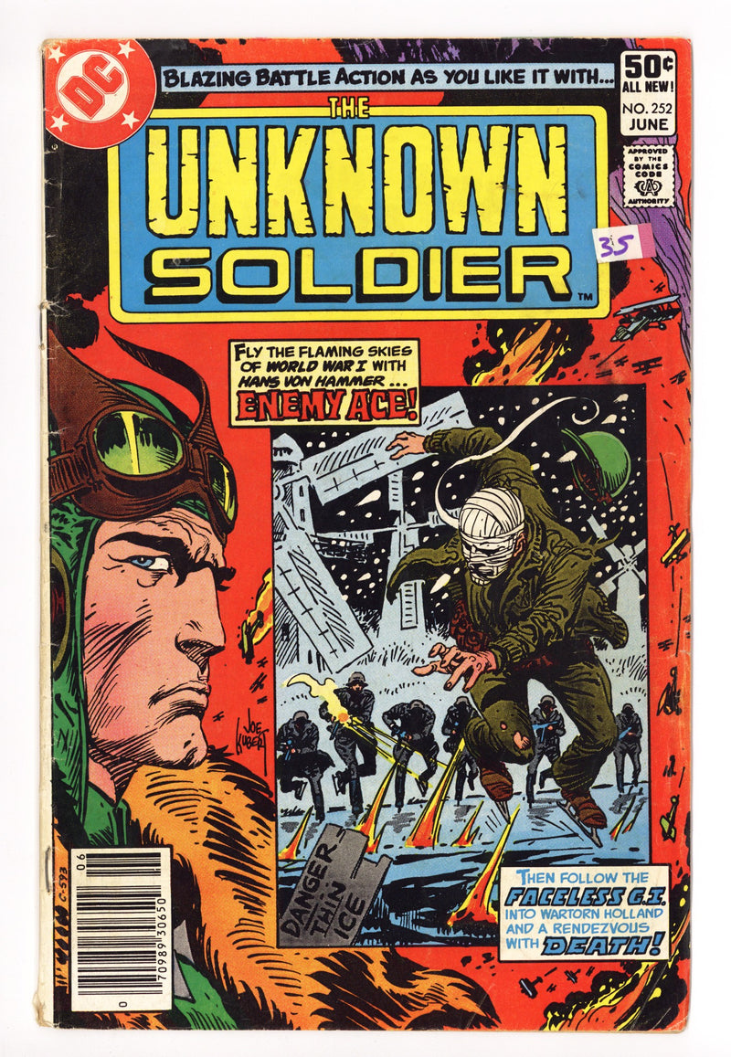 Unknown Soldier Vol 1 252 Very Low Grade (1981) Newsstand 