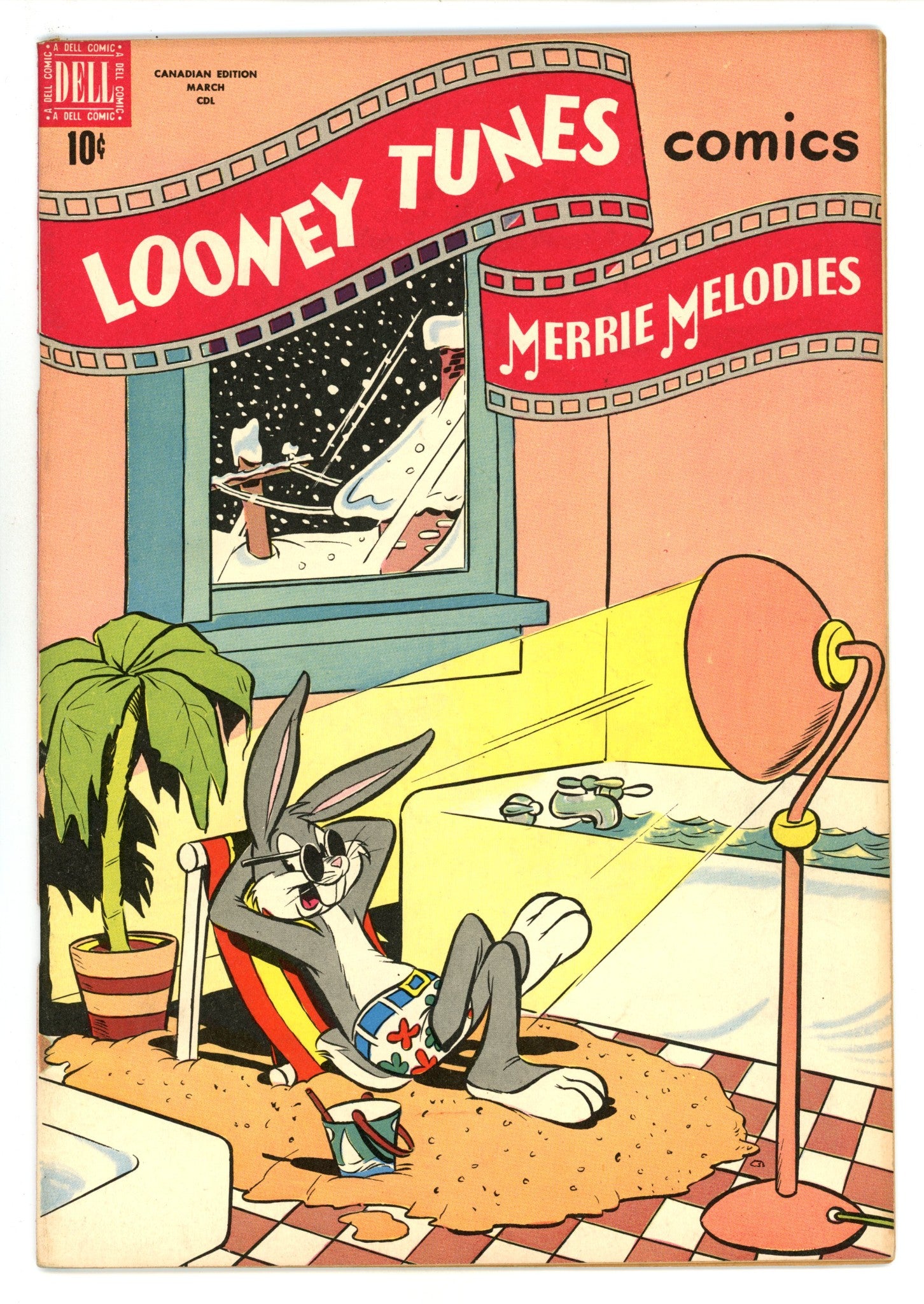 Looney Tunes and Merrie Melodies Comics 89 VF/NM (9.0) (1949) Canadian Edition 