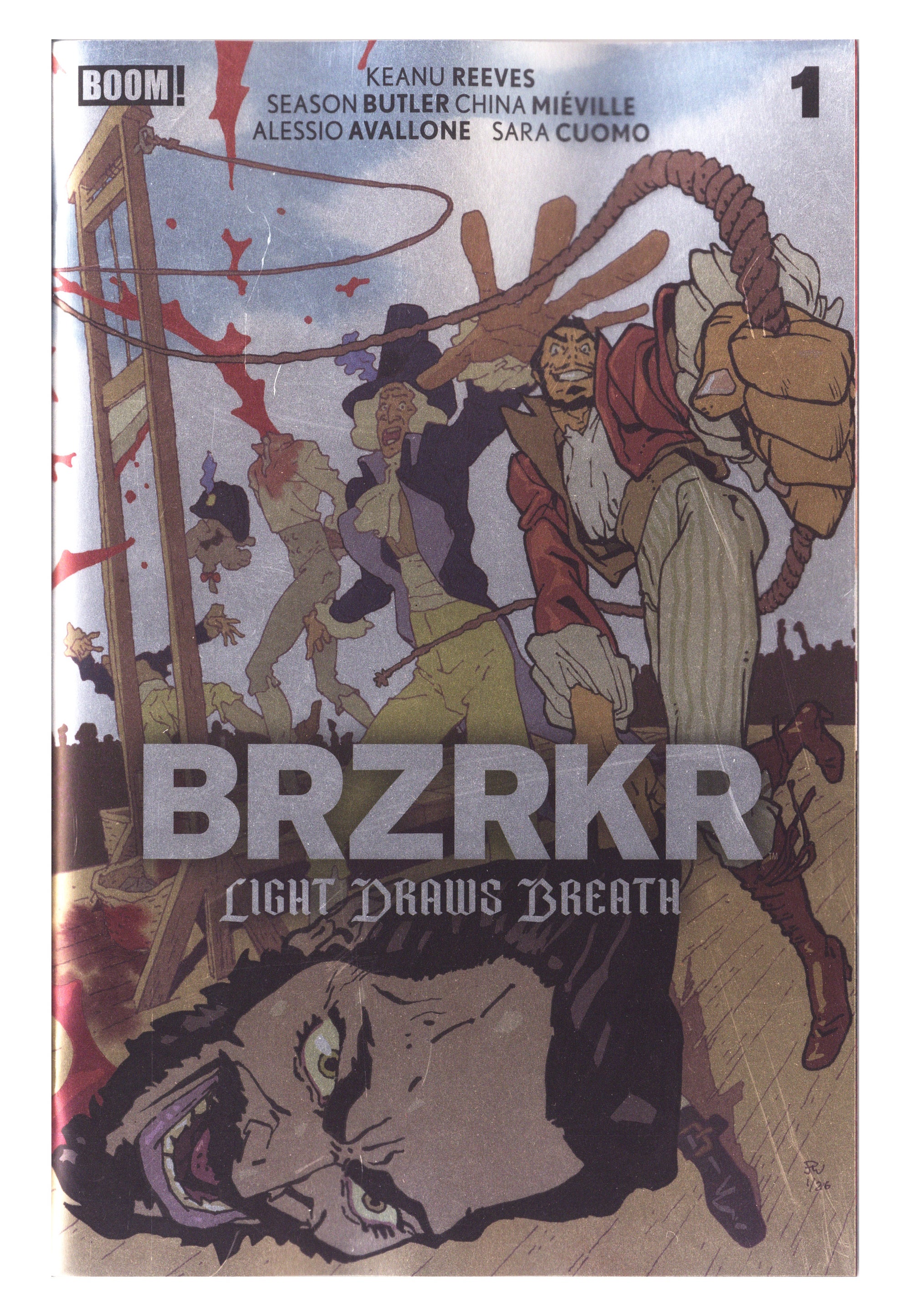 BRZRKR: Light Draws Breath 1 Wimberly Foil Variant (2026)