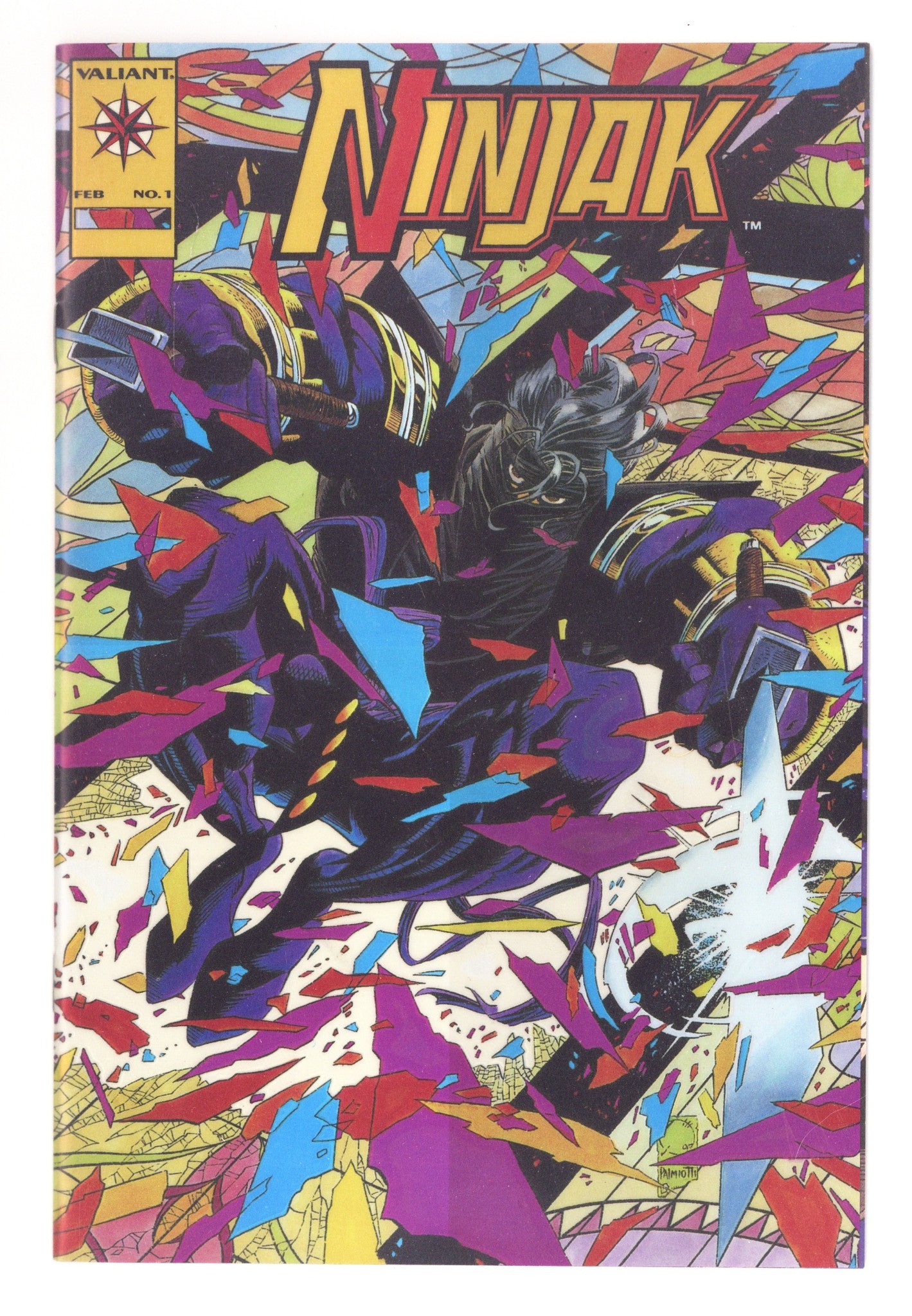 Ninjak Vol 1 1 VF/NM (9.0) (1994) Gold Foil Variant 