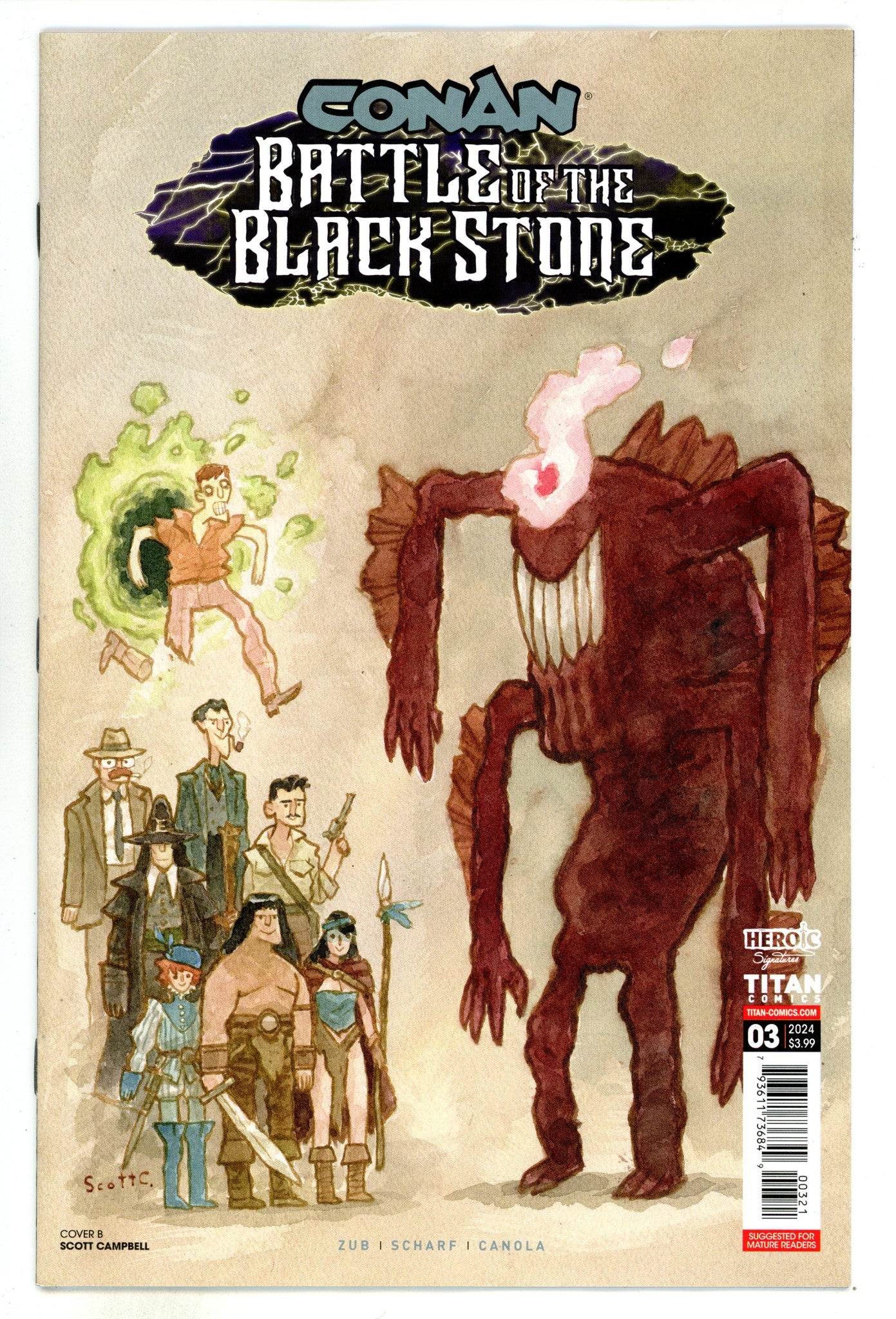 Conan Barbarian Battle Blackstone 3 Campbell Variant (2024)