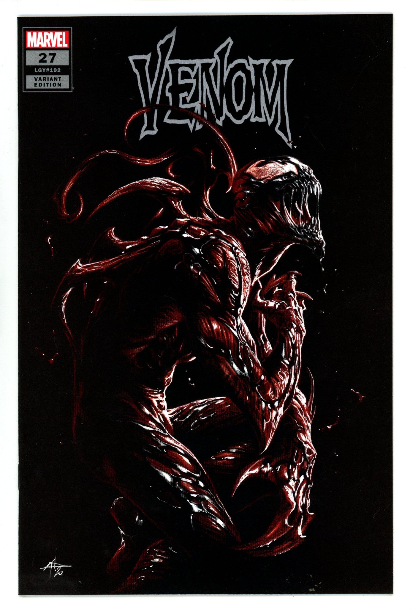 Venom Vol 4 27 (192) NM- (9.2) (2020) Dell'Otto Exclusive Variant 
