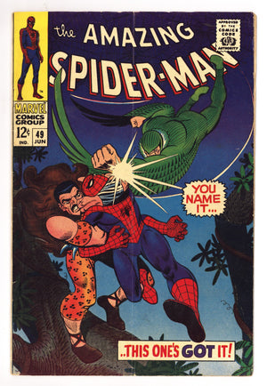 The Amazing Spider-Man Vol 1 49  VG+ (4.5)   (1967)