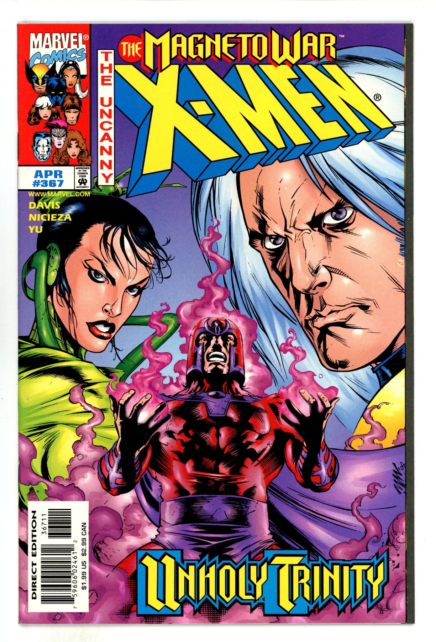 The Uncanny X-Men Vol 1 367 High Grade (1999) 