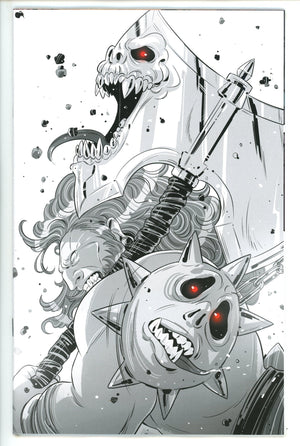 Barbaric Wrong Kind Of Righteous 1 Vecchio B&W Incentive Variant NM (2023)