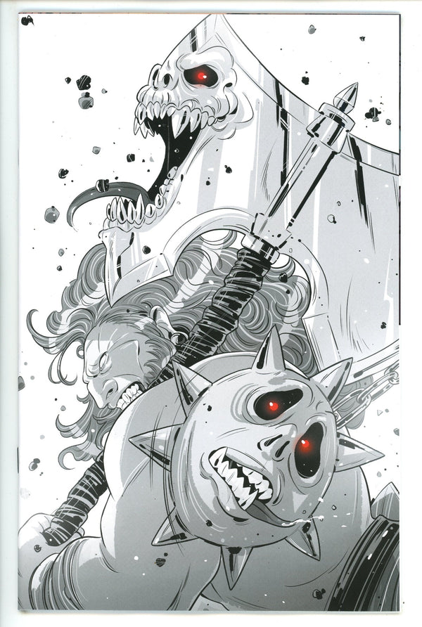 Barbaric Wrong Kind Of Righteous 1 Vecchio B&W Incentive Variant NM (2023)