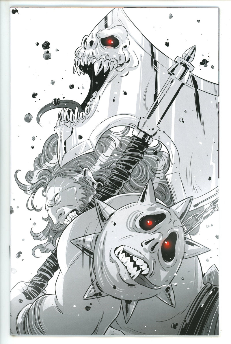 Barbaric Wrong Kind Of Righteous 1 Vecchio B&W Incentive Variant NM (2023)