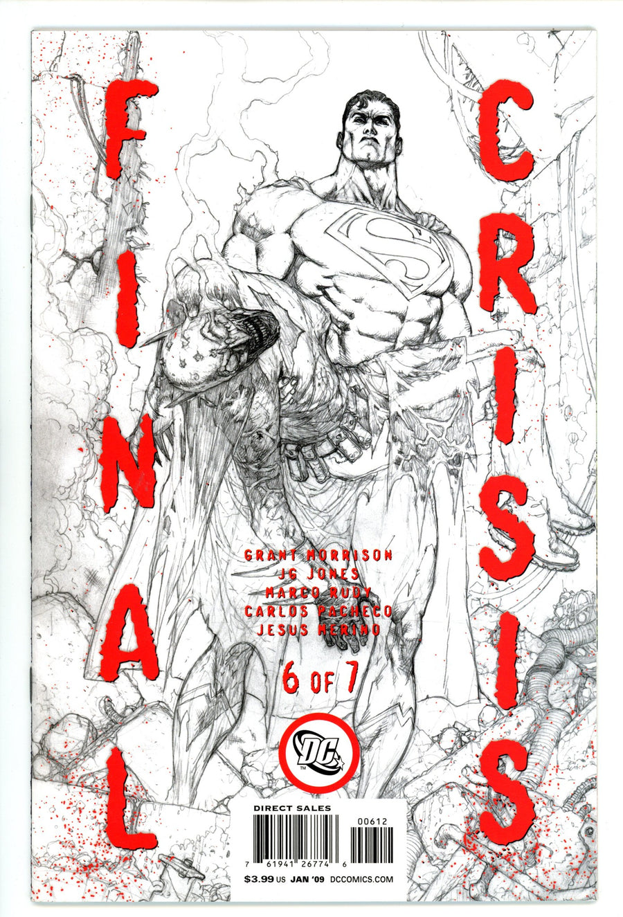 Final Crisis 6 Mid Grade (2009) 2nd Print 