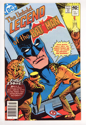 The Untold Legend of the Batman 1 High Grade (1980)