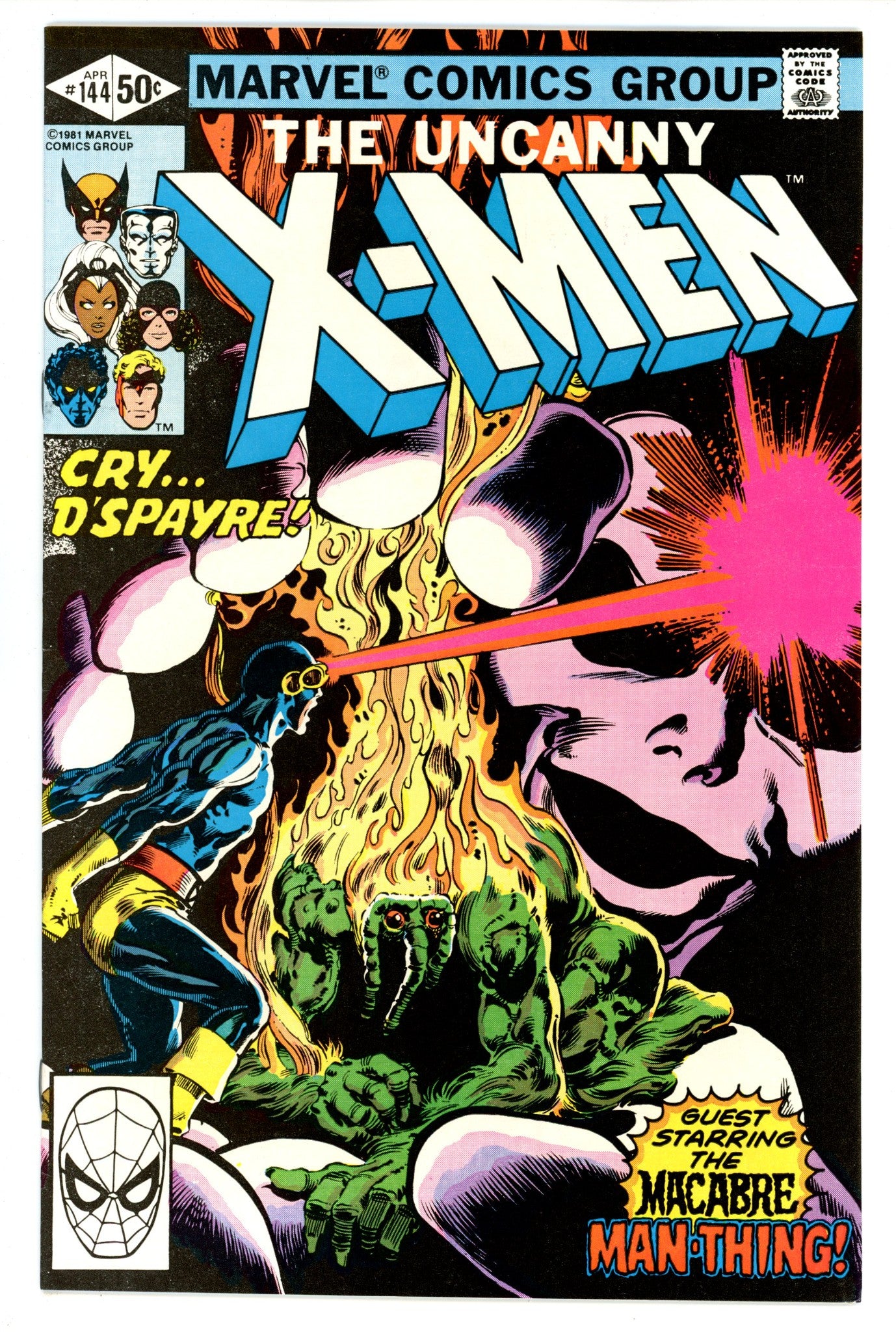 The Uncanny X-Men Vol 1 144 VF+ (8.5) (1981) 
