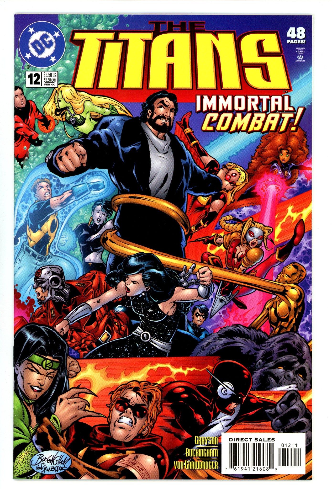 The Titans Vol 1 12 High Grade (2000) 