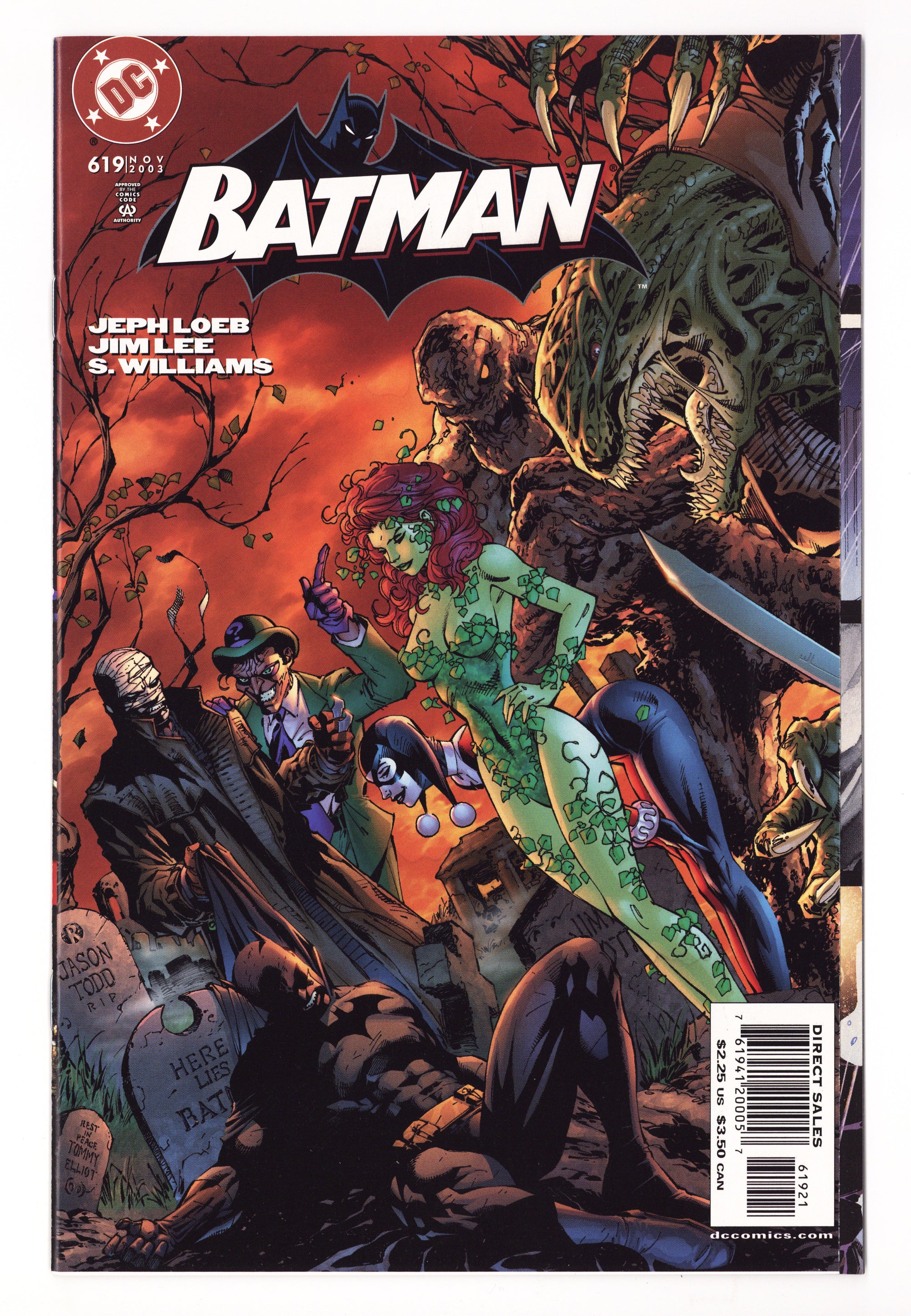 Batman Vol 1 619 High Grade (2003) Lee Variant 
