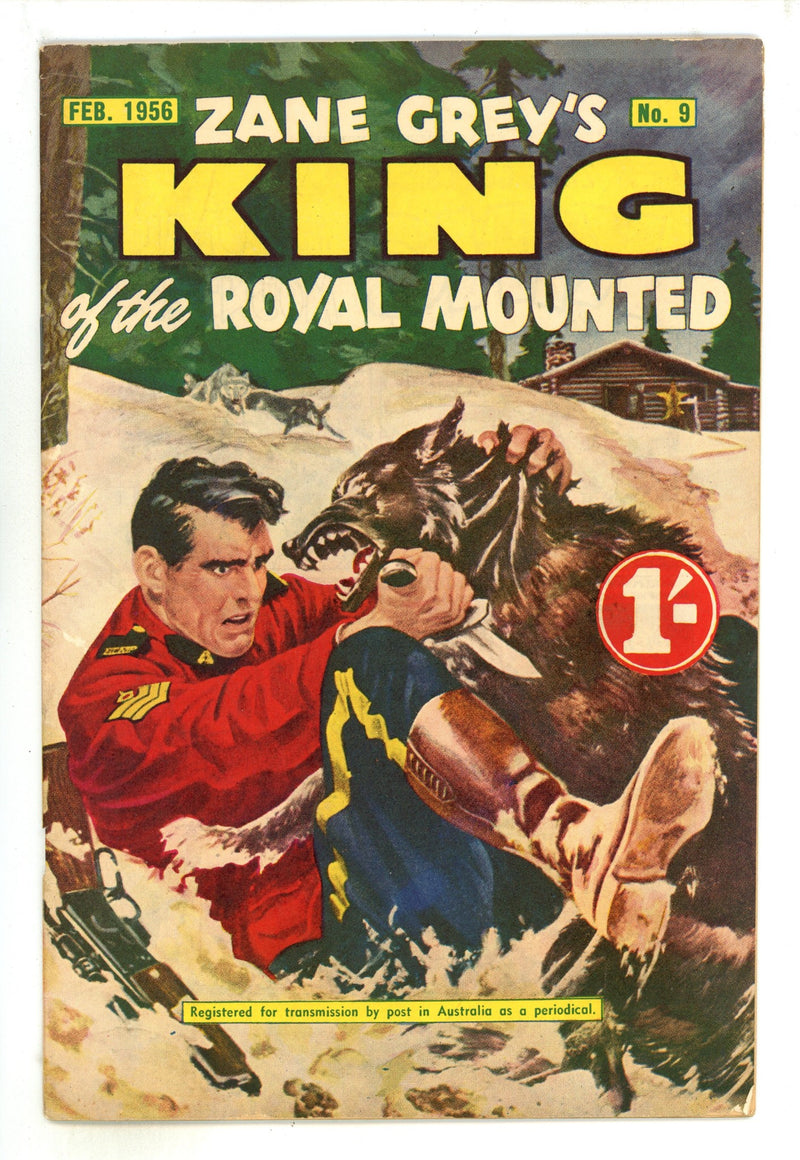 Zane Grey's King of the Royal Mounted 9 FN- (5.5) (1956) 