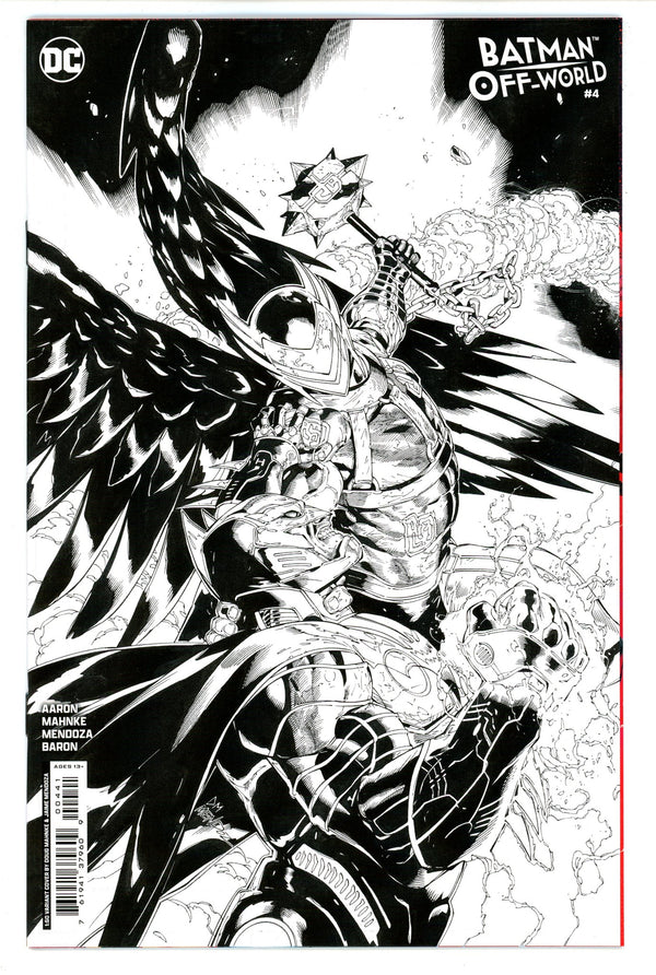 Batman Off-World 4 Mahnke B&W Incentive Variant NM+ (2024)