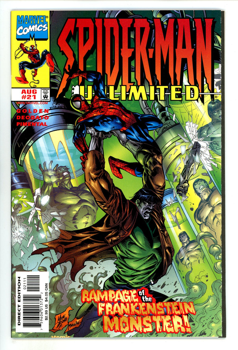 Spider-Man Unlimited Vol 1 21  High Grade  (1998)  