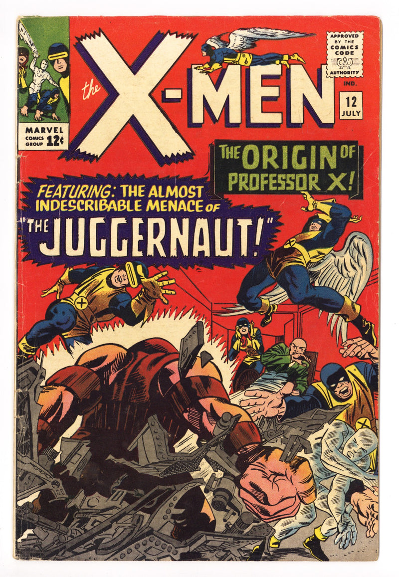 The X-Men Vol 1 12 FN- (5.5) (1965) 