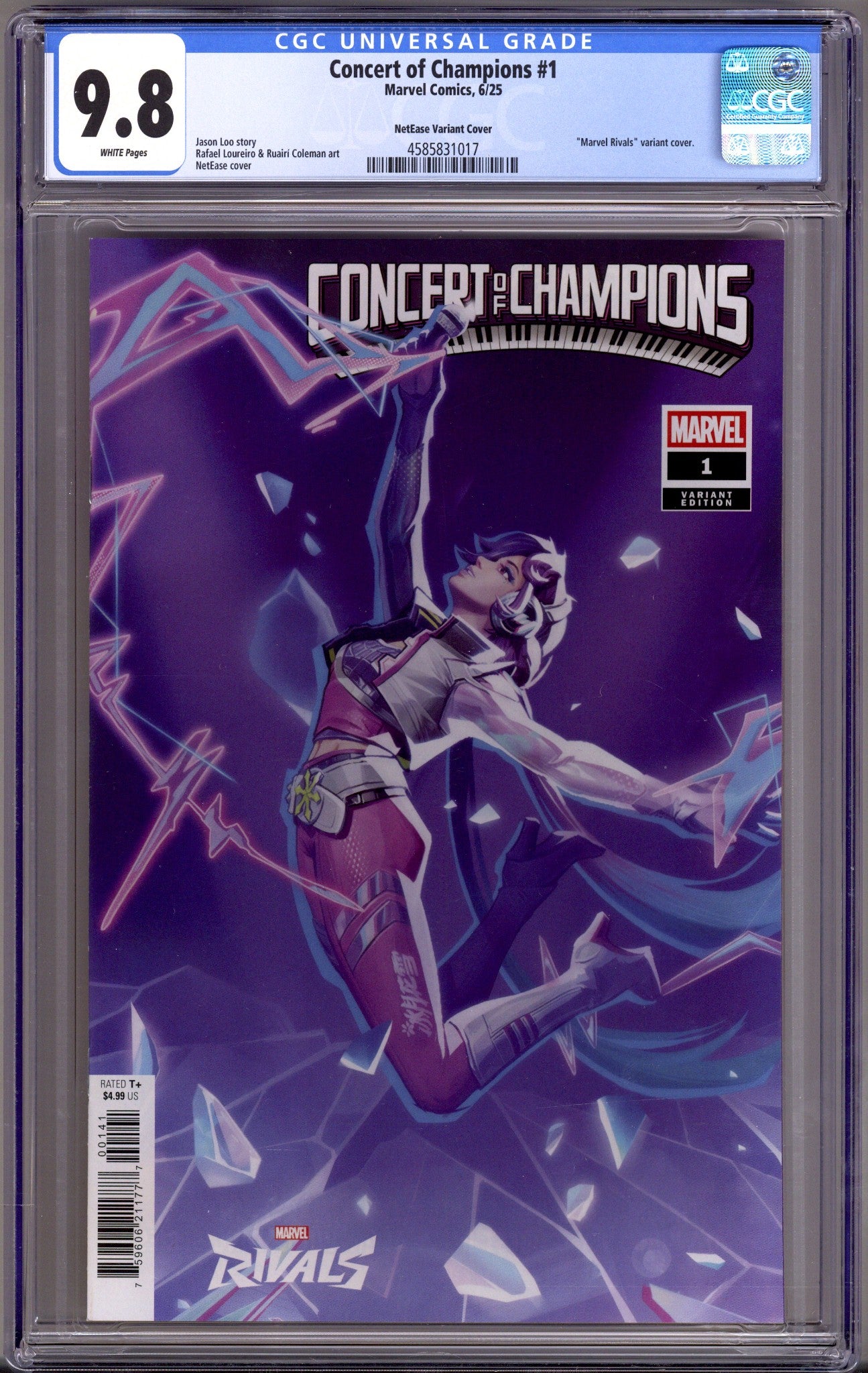 Contest of Champions 1 CGC 9.8 (NM/M) (2025) NetEase Variant 