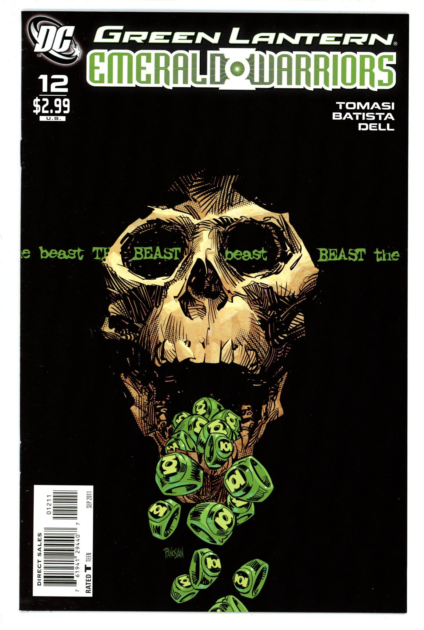 Green Lantern: Emerald Warriors 2 High Grade (2010) 