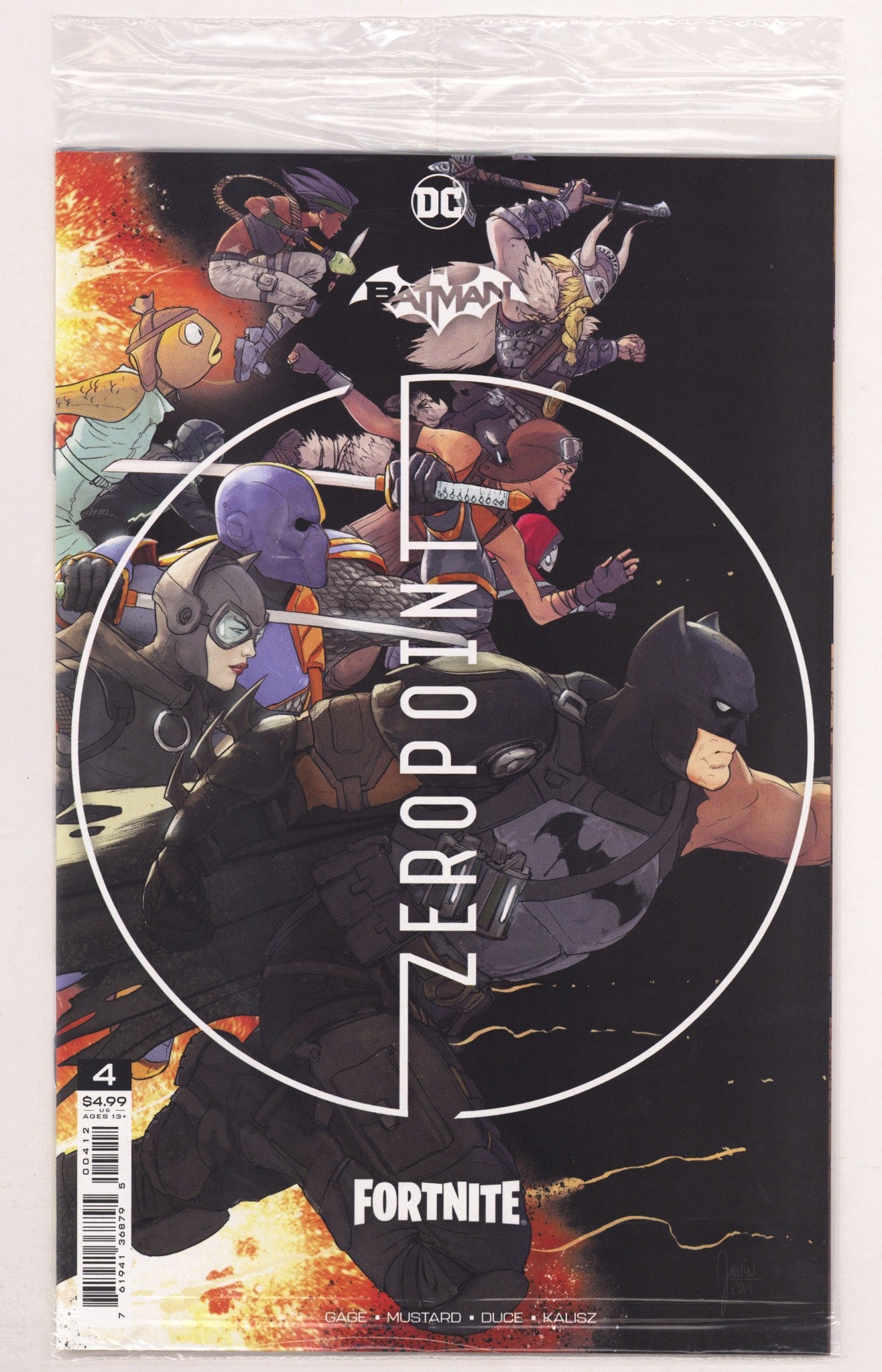 Batman / Fortnite: Zero Point   4  High Grade   (2021)     2nd Print  