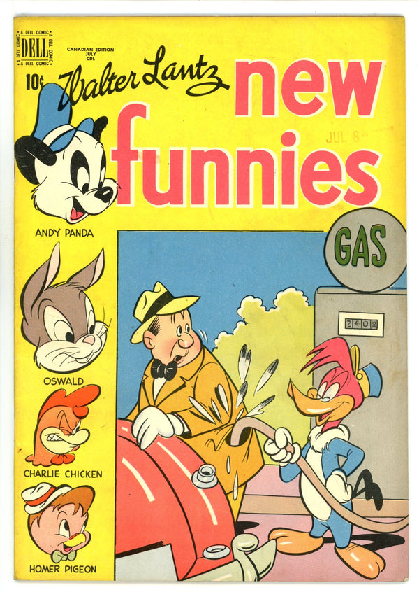 Walter Lantz New Funnies 149 FN/VF (7.0) (1949) Canadian Edition