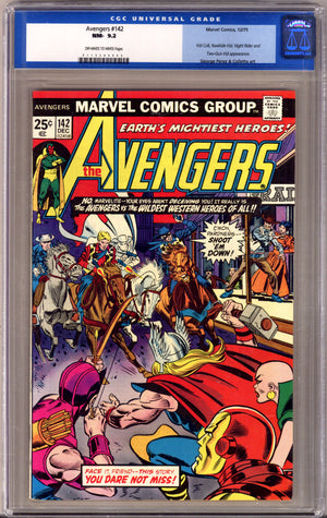 The Avengers Vol 1 142 CGC 9.2 (NM-) (1975)