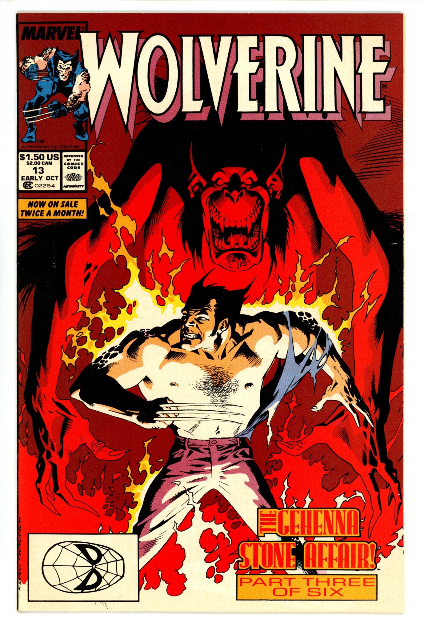 Wolverine Vol 2 13 (1989)