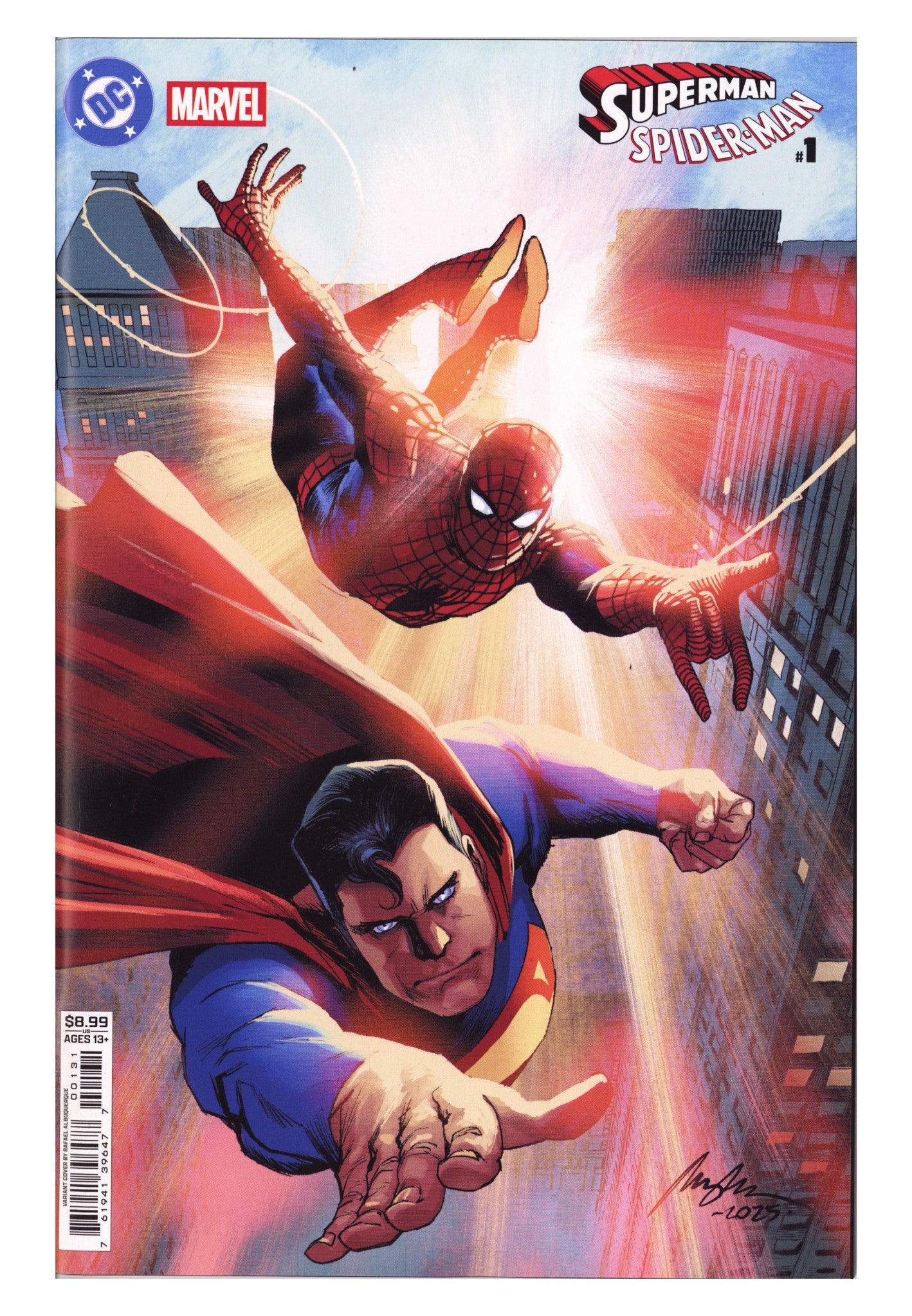 DC Marvel Superman Spider-Man 1 Albuquerque Variant (2026)