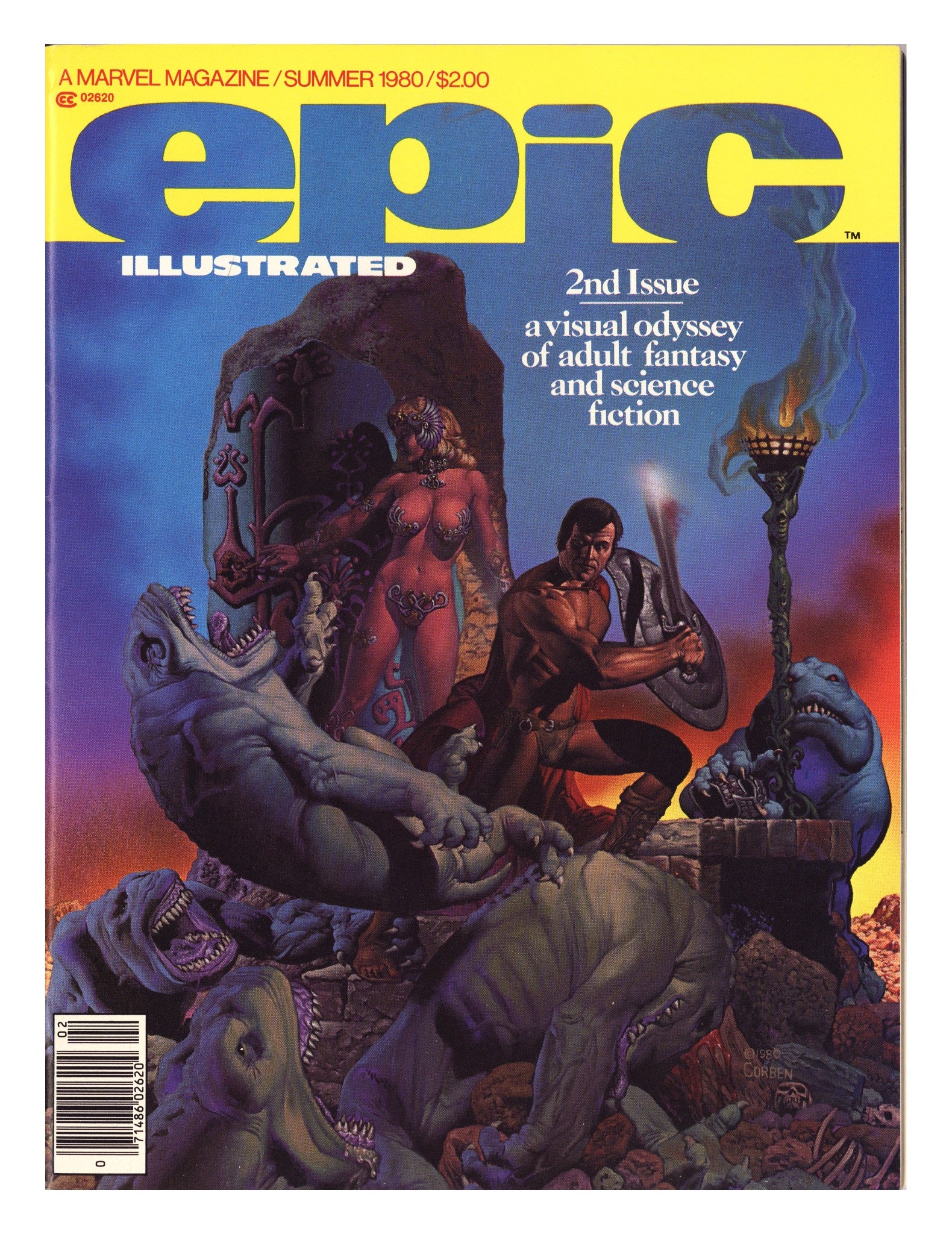 Epic Illustrated 2 FN/VF (7.0) (1980) 