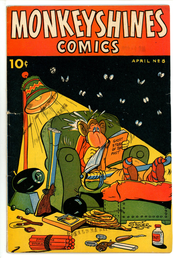 Monkeyshines Comics 8 VG+ (4.5) (1946)