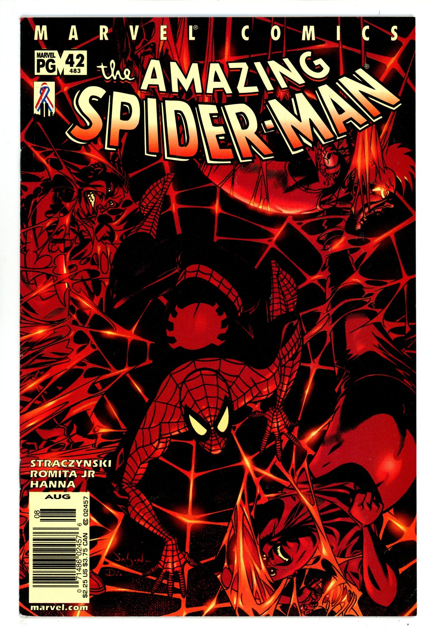 The Amazing Spider-Man Vol 2 42 (483) VF (8.0) (2002) Newsstand 