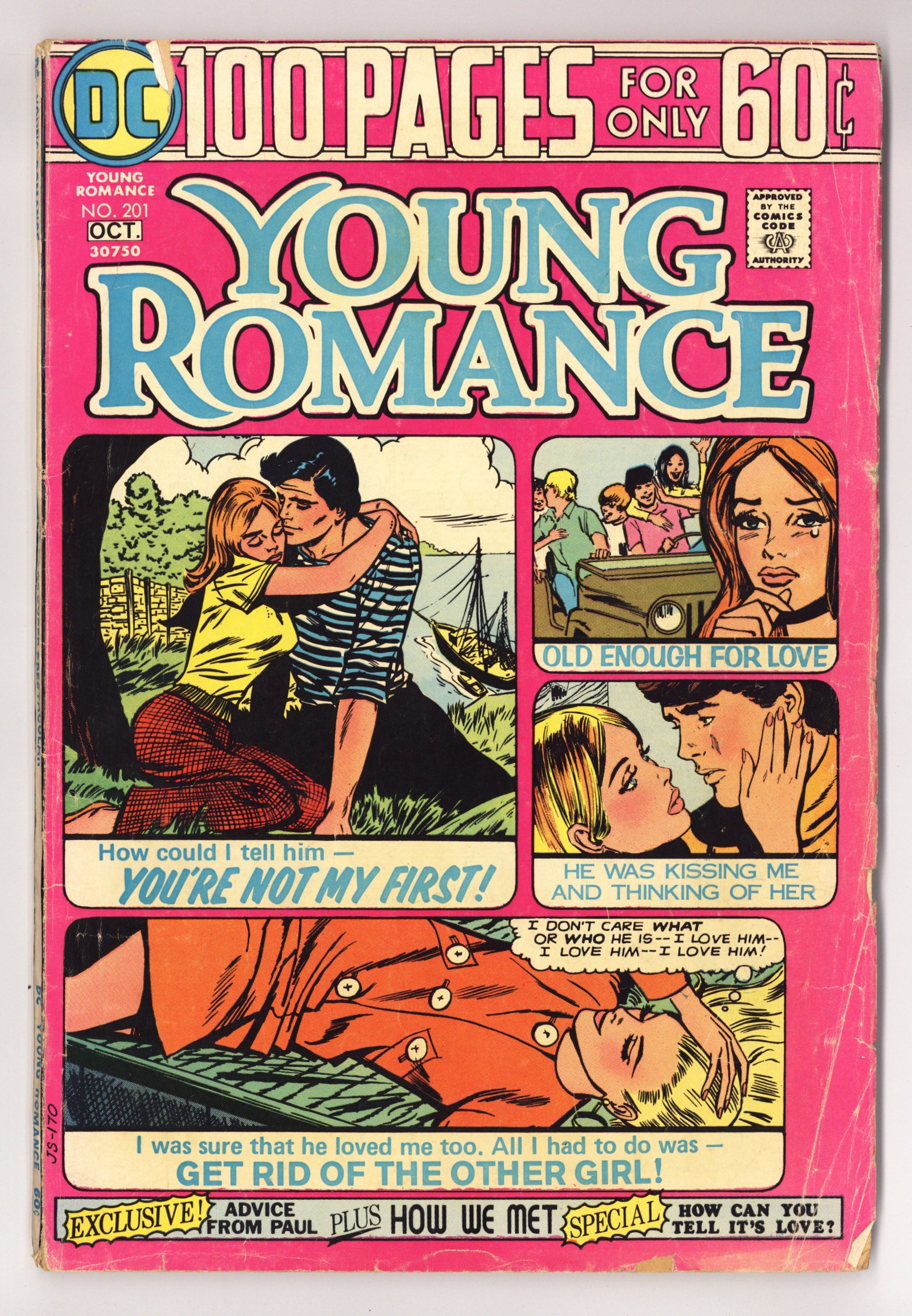 Young Romance 201 GD/VG (3.0) (1974) 