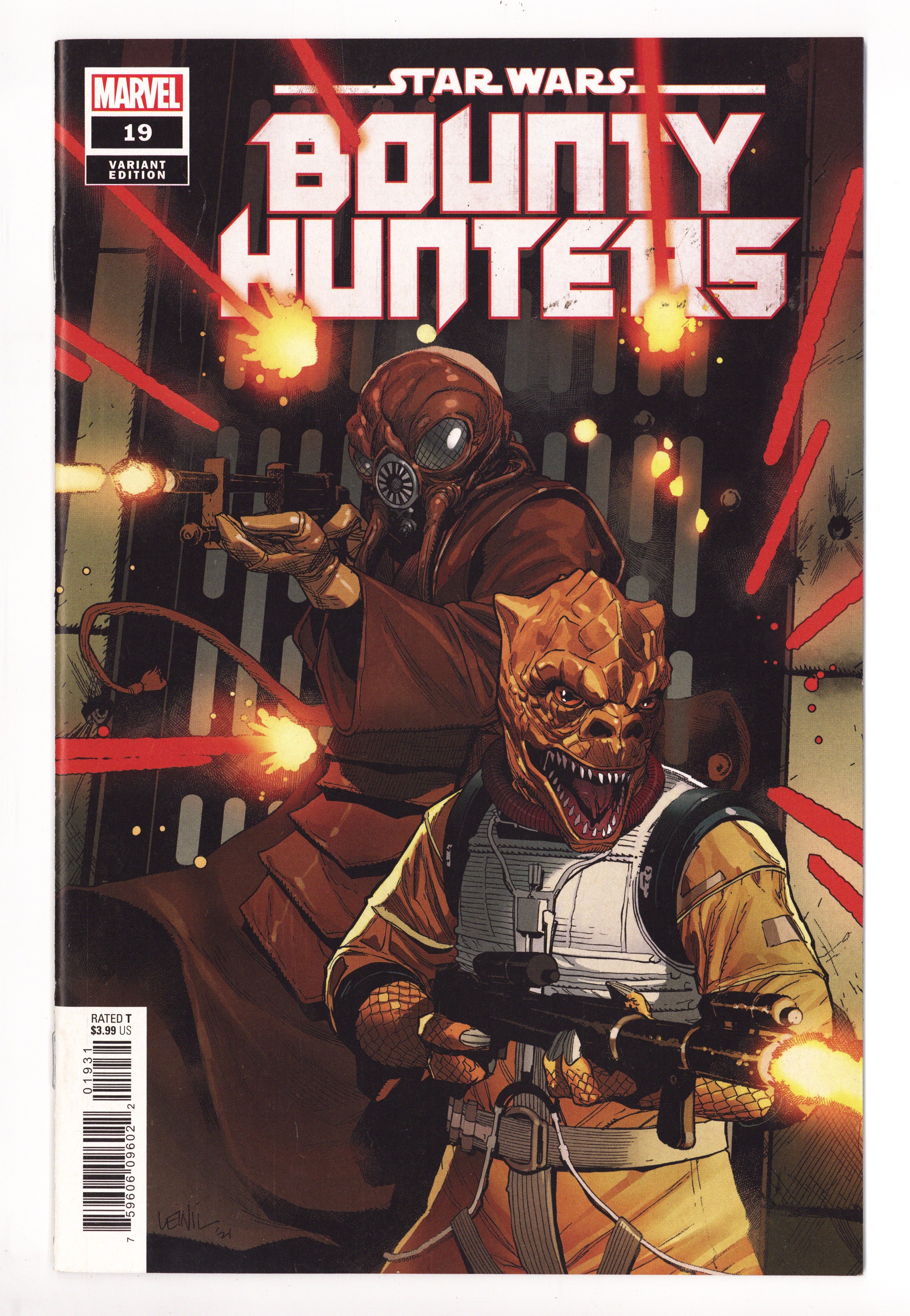 Star Wars: Bounty Hunters 19 High Grade (2022) Yu Variant 