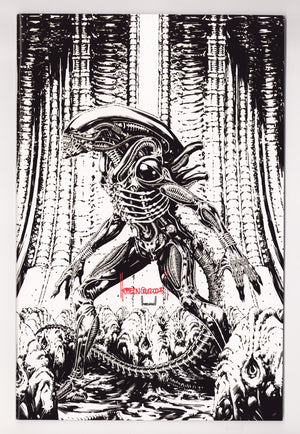 Alien Vol 1 1  NM (9.4)   (2021) Ngu B&W Virgin Exclusive Variant  Signed x1 Cover Kael Ngu