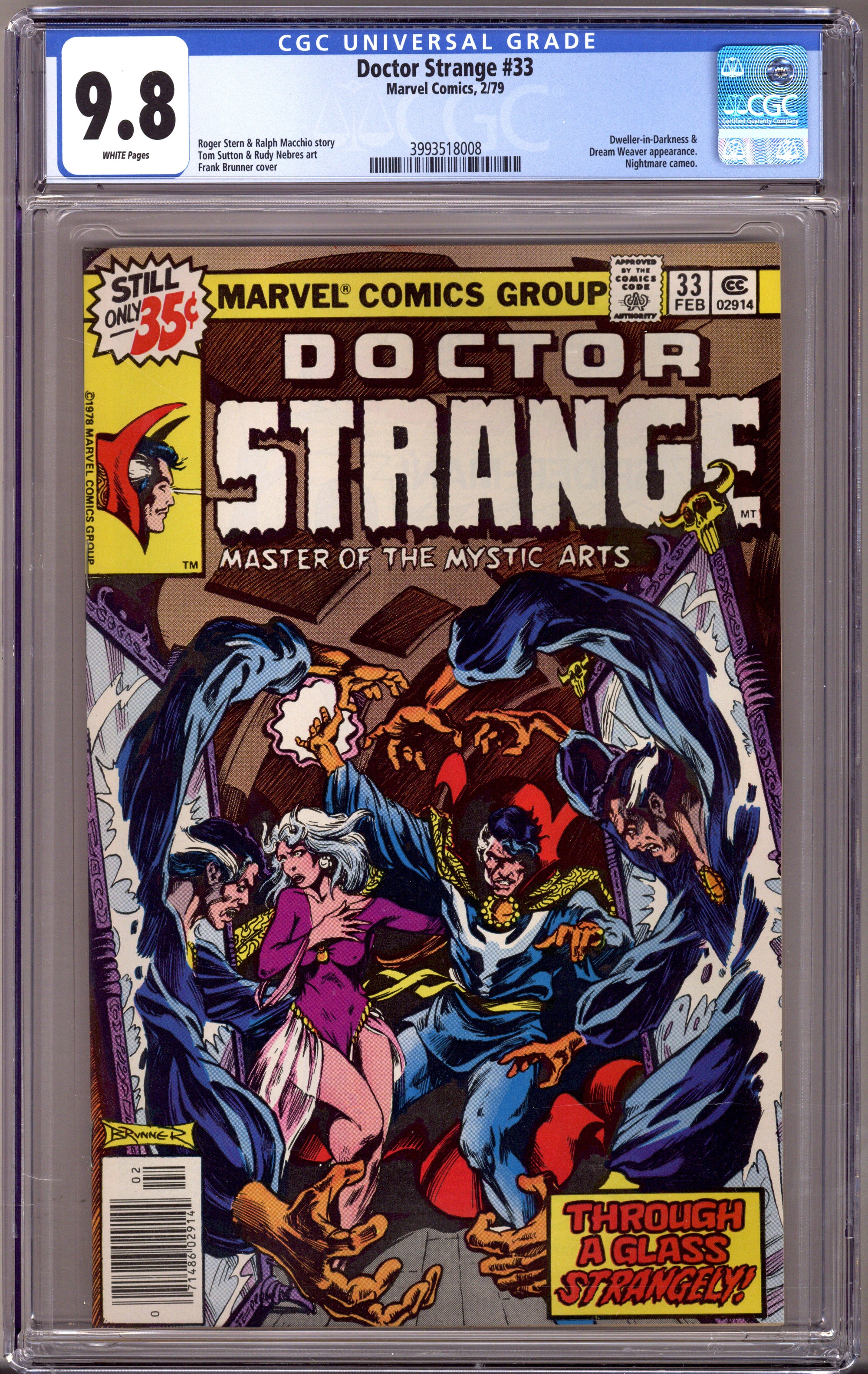 Doctor Strange Vol 2 33 CGC 9.8 (NM/M) (1979) 