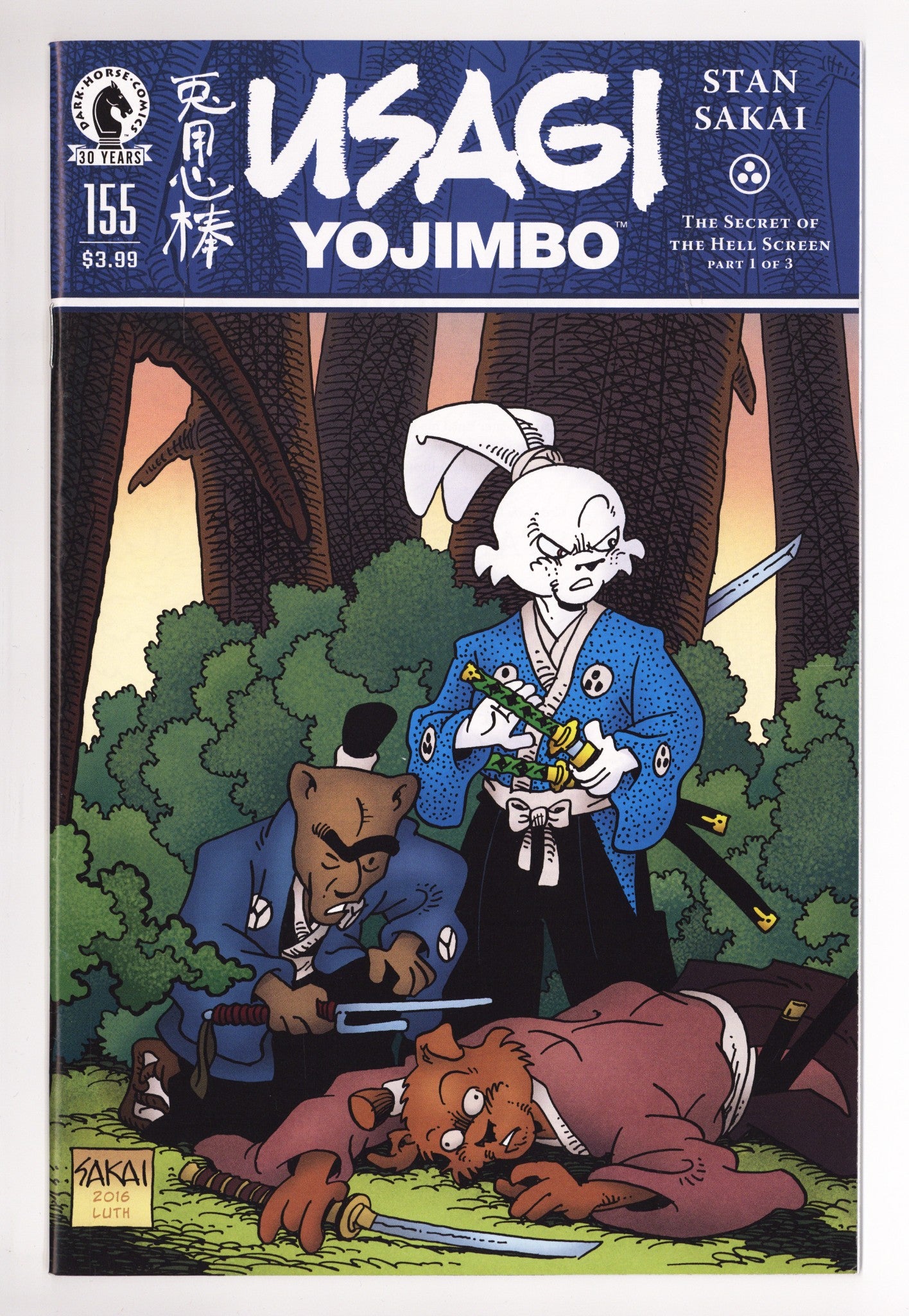 Usagi Yojimbo Vol 3 155 Mid Grade (2016) 