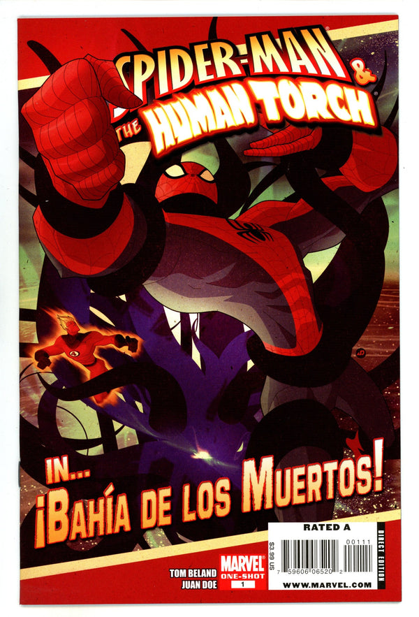 Spider-Man & the Human Torch in... Bahia De Los Muertos! 1 [English Edition] High Grade (2009)