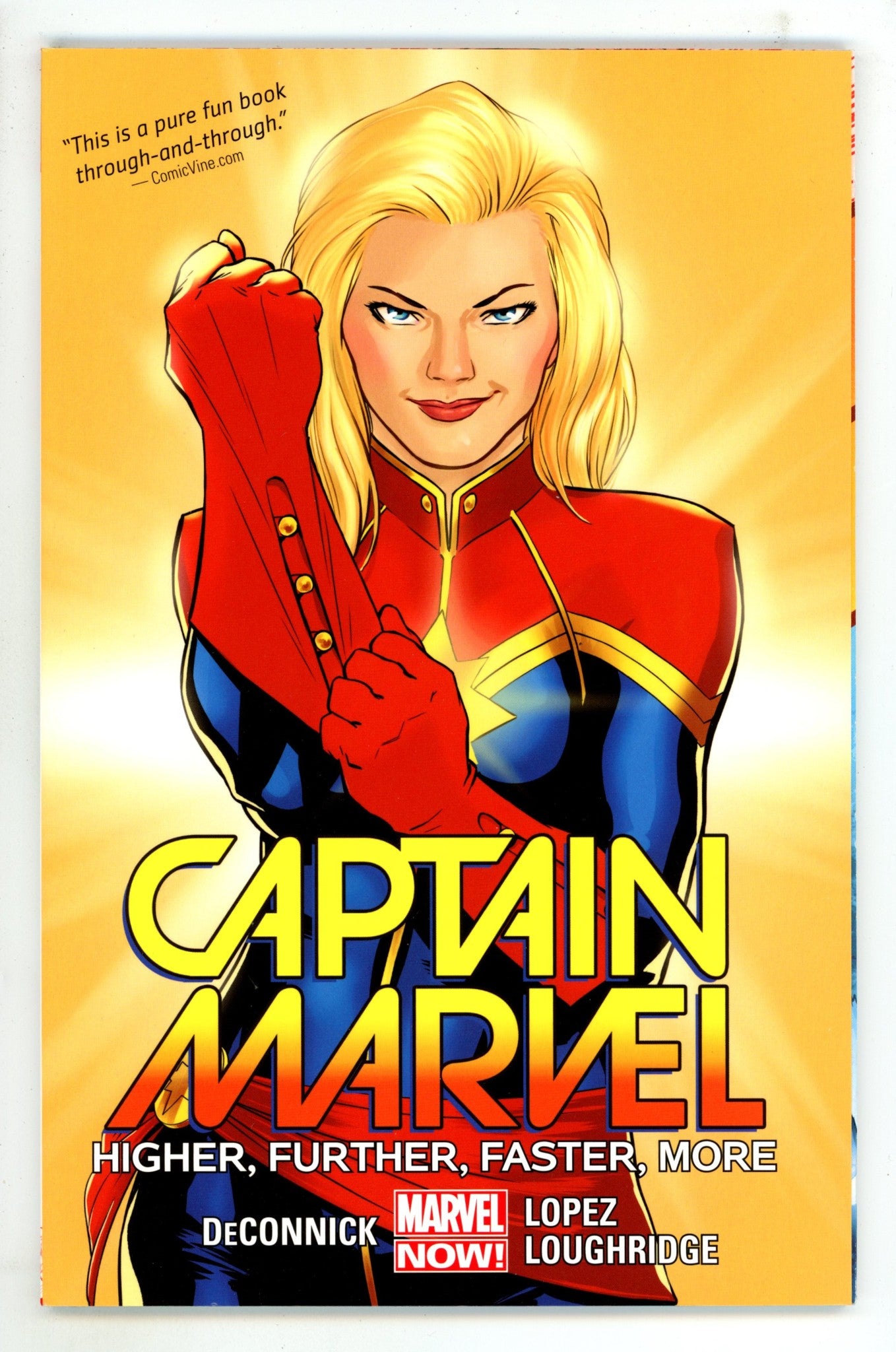 Captain Marvel TPB Vol 1 Mid Grade (2019) 5th Print 