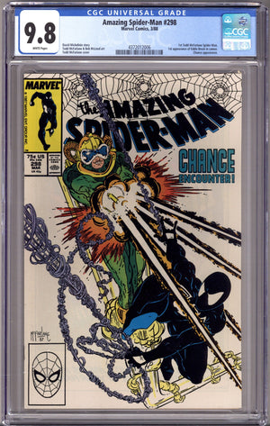 The Amazing Spider-Man Vol 1 298 CGC 9.8 (NM/M) (1988)