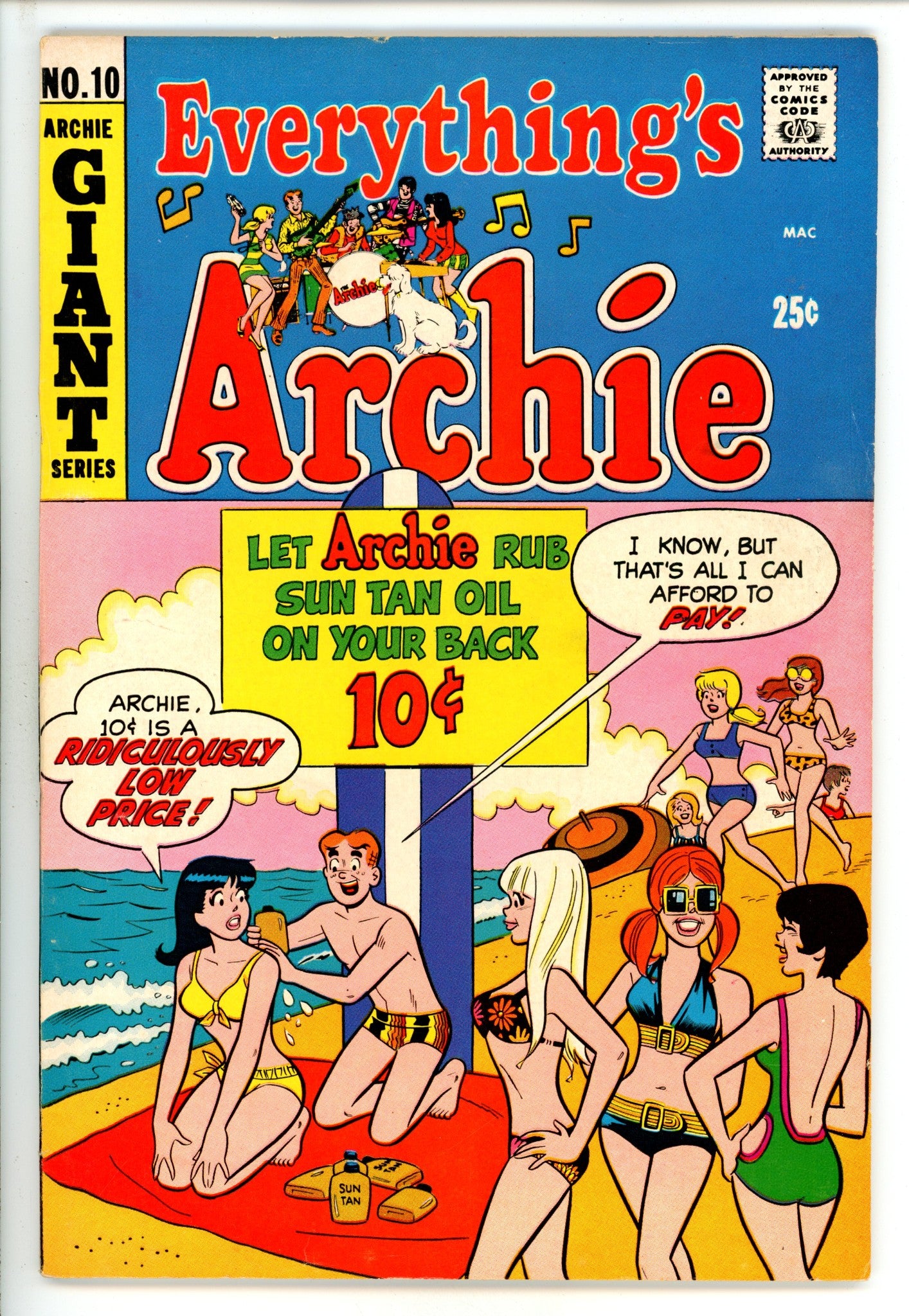 Everything's Archie 10 FN/VF (1970)