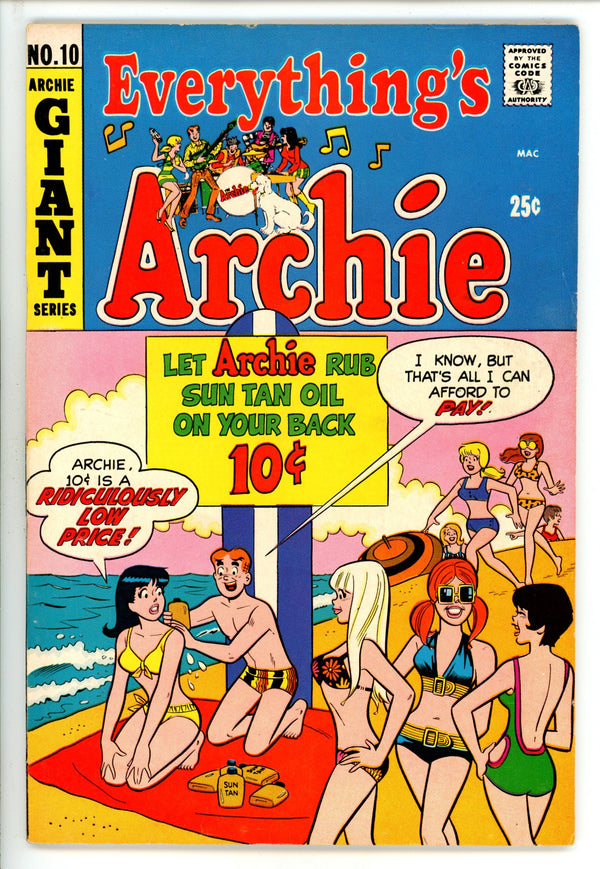 Everything's Archie 10 FN/VF (1970)