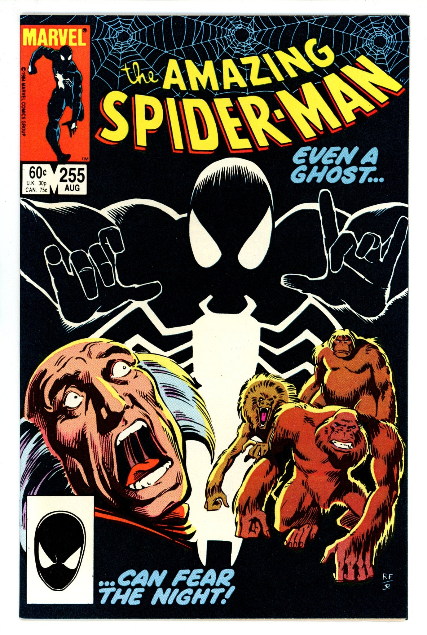 The Amazing Spider-Man Vol 1 255 NM- (9.2) (1984) 